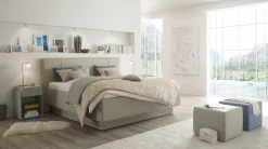 ruf Polsterbett beige