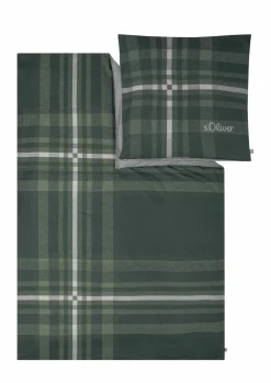 s. Oliver s.Oliver-Satin-Bettwäsche graugrün