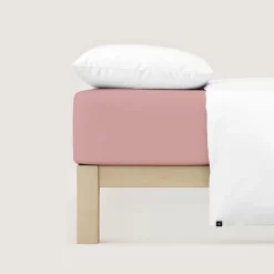 schlafgut Casual-Spannbettlaken violett