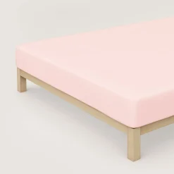 schlafgut Casual-Spannbettlaken violett