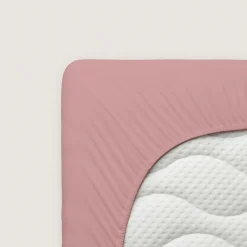 schlafgut Casual-Spannbettlaken violett