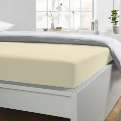 schlafgut Linon-Haustuch beige