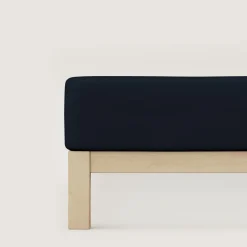 schlafgut Premium-Spannbettlaken schwarz