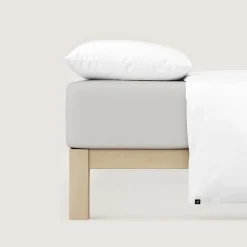 schlafgut Premium-Spannbettlaken grau