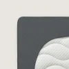 schlafgut Pure-Boxspring-Spannbettlaken grau