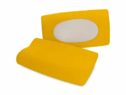 schlafgut Pure-flexible-Kissenbezug gelb