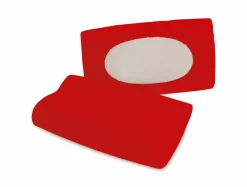 schlafgut Pure-flexible-Kissenbezug rot