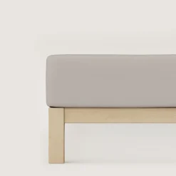 schlafgut Pure-Spannbettlaken braun