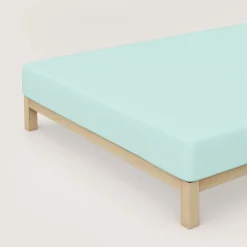 schlafgut Pure-Spannbettlaken grün