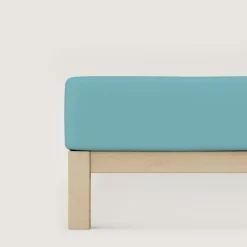 schlafgut Pure-Spannbettlaken grün