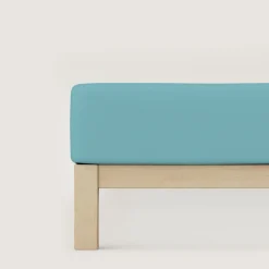 schlafgut Pure-Spannbettlaken grün