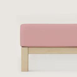 schlafgut Pure-Spannbettlaken violett