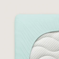 schlafgut Pure-Spannbettlaken grün