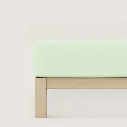 schlafgut Pure-Spannbettlaken grün