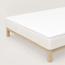 schlafgut Pure-Topper-Spannbettlaken weiß