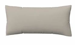 schlafgut WOVEN-SATIN-Kissenbezug braun