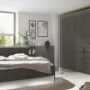 Schlafzimmer grau