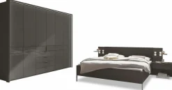 Schlafzimmer grau