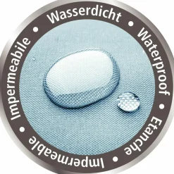 SCHÖNER WOHNEN Duschvorhang weiß