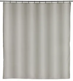SCHÖNER WOHNEN Duschvorhang grau