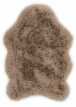 SCHÖNER WOHNEN Flauschfell braun