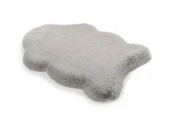 SCHÖNER WOHNEN Flauschfell silberfarben