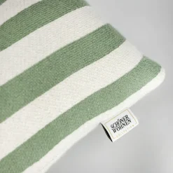 SCHÖNER WOHNEN Kissen gefüllt grün