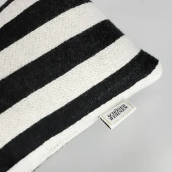 SCHÖNER WOHNEN Kissen gefüllt schwarz