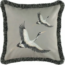 SCHÖNER WOHNEN Kissenhülle grau