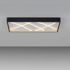 SCHÖNER WOHNEN LED-Deckenleuchte 1flg schwarz