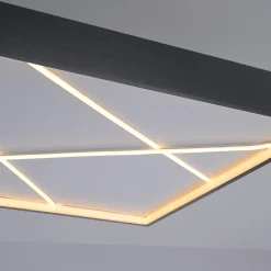 SCHÖNER WOHNEN LED-Deckenleuchte 1flg schwarz