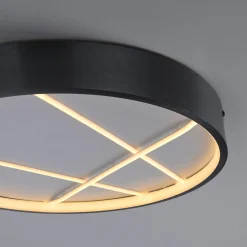 SCHÖNER WOHNEN LED-Deckenleuchte 1flg schwarz