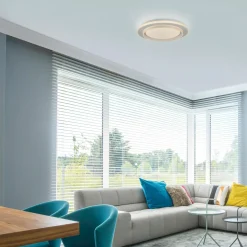 SCHÖNER WOHNEN LED-Deckenleuchte 1flg weiß