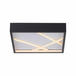 SCHÖNER WOHNEN LED-Deckenleuchte 1flg schwarz