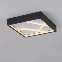 SCHÖNER WOHNEN LED-Deckenleuchte 1flg schwarz