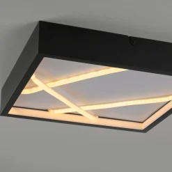 SCHÖNER WOHNEN LED-Deckenleuchte 1flg schwarz