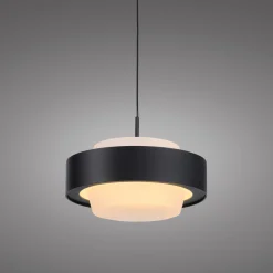 SCHÖNER WOHNEN LED-Pendelleuchte 1flg schwarz