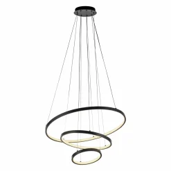 SCHÖNER WOHNEN LED-Pendelleuchte 1flg schwarz