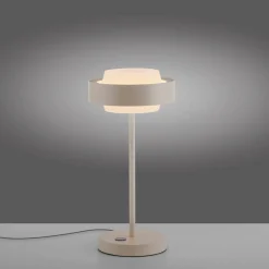 SCHÖNER WOHNEN LED-Tischleuchte 1flg beige