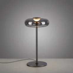 SCHÖNER WOHNEN LED-Tischleuchte 1flg grau