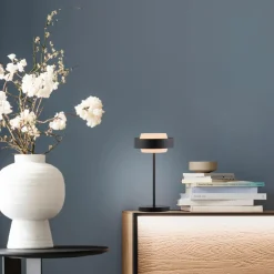 SCHÖNER WOHNEN LED-Tischleuchte 1flg schwarz