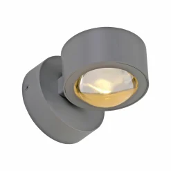 SCHÖNER WOHNEN LED-Wandleuchte 2flg silberfarben