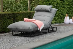 SCHÖNER WOHNEN Liege schwarz