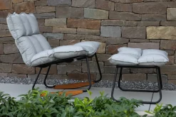 SCHÖNER WOHNEN Schaukelstuhl schwarz