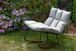 SCHÖNER WOHNEN Schaukelstuhl schwarz