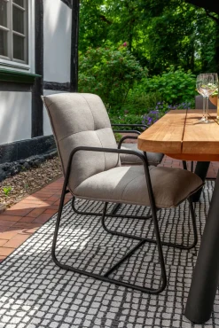 SCHÖNER WOHNEN Stuhl beigeschwarz