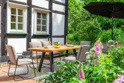 SCHÖNER WOHNEN Stuhl beigeschwarz