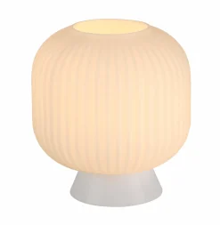 SCHÖNER WOHNEN Tischleuchte 1flg weiß