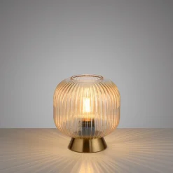 SCHÖNER WOHNEN Tischleuchte 1flg transparent