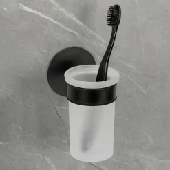 SCHÖNER WOHNEN Zahnputzbecher schwarz